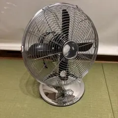 Pieria メタル扇風機 レトロ調 シルバーDIM-358-1動作確認 - メルカリ