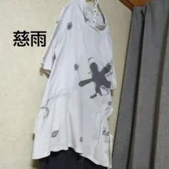 専用♡慈雨【リネン100%/近年モデル◆アシンメトリー/変形 ワンピース】L相当 慈雨 センソユニコ チュニックワンピース 麻100% 変形 アシメトリー 40