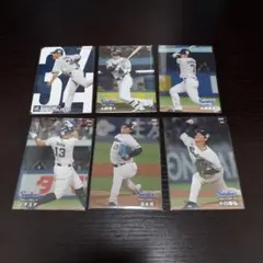 2024カルビープロ野球チップスカード 東京ヤクルトスワローズ6枚セット