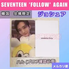 SEVENTEEN ジョシュア 会場限定 仁川 FOLLOW トレカ
