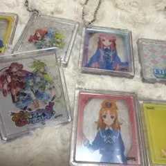 押忍！番長 20周年 アクリルブロックキーホルダー Bセット操パネル
