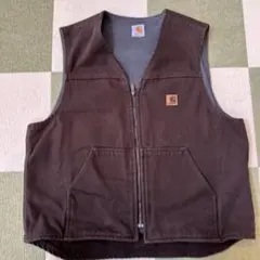 2026年最新】Carhartt ベスト ブラウンの人気アイテム - メルカリ