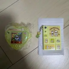 コロコロクリリンシークレットタイルシール風ミニミラー　ミニゲーム機風チャーム