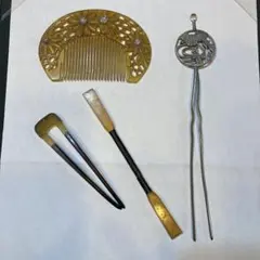 レトロな髪飾り・かんざし