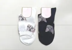 新品☆ポールアンドジョー アクセソワ 素敵なソックス 日本製 2足セット☆