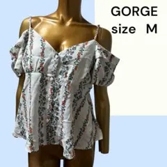 No.275 (♡)GORGE 花柄オフショルトップスのサムネイル