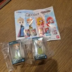 お値下げ！ディズニー Q posket アナ ミニチュアコレクション3 アナ２個