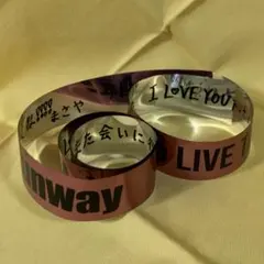 Aぇ! group Runway 銀テープ フル1本