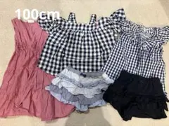 BREEZE メゾピアノなど　子供服 まとめ売り 100cm 5着