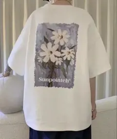 フラワー Tシャツ
