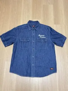 【GENUINE DICKIES/ジェニュインディッキーズ】T/Cツイル刺繍入り