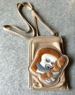 【未使用】パンどろぼう　スマホも入るショルダーバッグ