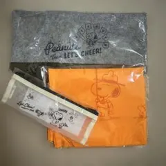 新品未使用　Peanuts スヌーピー 非売品フェルトバッグ セット