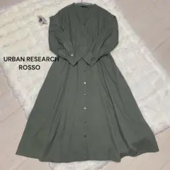 アーバンリサーチロッソ　イージーケアシャツワンピース