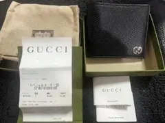 GUCCI 二つ折り財布 ブラック
