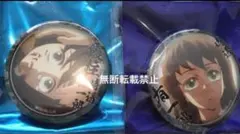 鬼滅の刃 刀鍛冶の里編絵巻カフェ第二期缶バッジ 時透 無一郎＆有一郎