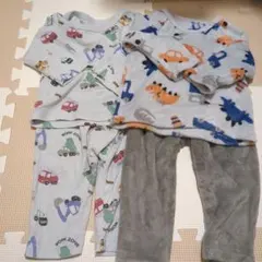 長袖　車柄パジャマ