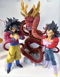 一番くじ　ドラゴンボールGT 超サイヤ人4 孫悟空 ベジータ 究極神龍 3体