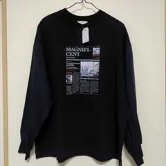 SM2 袖布帛カットソー ブラックのサムネイル