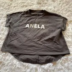 TOLNERA レディース 半袖Tシャツ M ビジュー ゆったり コットン 綿