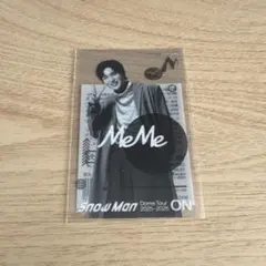 【即日発送】目黒蓮 クリアステッカー 音故知新 ON SnowMan