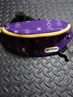 ジョジョ 第六部 ストーンオーシャン×OUTDOOR 空条承太郎 ウエストバッグのサムネイル