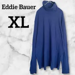 美品 Eddie Bauer 【XL】長袖トップス タートルネック メンズ