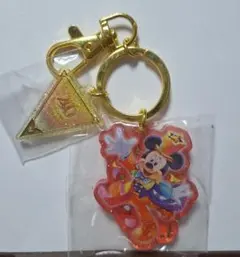 ミッキーマウス ディズニー 40周年 アクリルキーホルダー