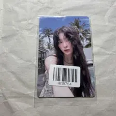 IRENE&SEULGI TILT 中華 中国 KMS 予約特典 トレカ