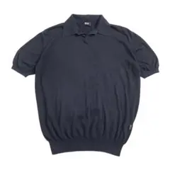 Vintage hugo boss ヒューゴボス 半袖 コットンニットポロシャツ 