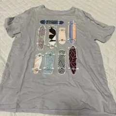 GAP KIDS ギャップTシャツ 160cm グレー スケボー柄 おまとめ歓迎
