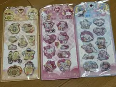 サンリオ 水入りシール 3枚セット