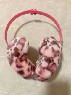 【東京ディズニーリゾート限定】ミニー 豹柄 イヤーマフラー/イヤーハット