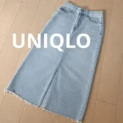 ユニクロ　デニムスカート