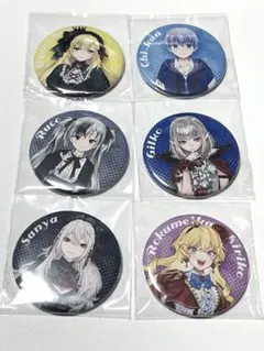 にじさんじ　エイプリルフールグッズ　缶バッジ