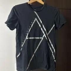 アルマーニ　エクスチェンジ　ブラック Tシャツ S