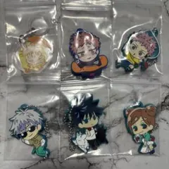 呪術廻戦 ラバーストラップ　6個セット