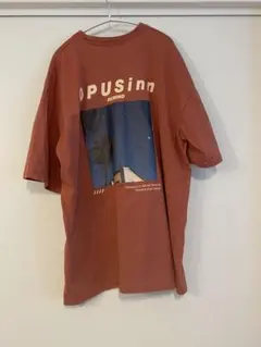 HOTPING グラフィック　オーバーサイズTシャツ テラコッタのサムネイル
