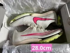 NIKE AIR ZOOM MAXFLY ホワイト＆ピンク 28cm