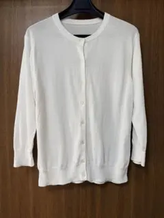 無印良品　カーディガン　8部袖