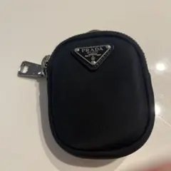 PRADA ブラック ナイロン コインケース