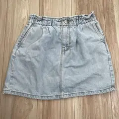 ZARA ライトブルーデニムスカート 11-12歳