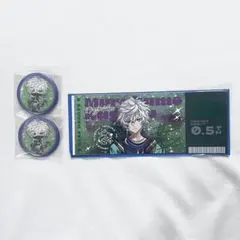 にじさんじ 叢雲カゲツ ハーフアニバーサリー 缶バッジ ホロチケ