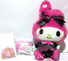 マイメロディ ぬいぐるみとチャーム　３点