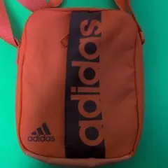 adidas ショルダーバッグ オレンジ