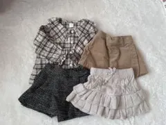 80サイズ 女の子服まとめ売り