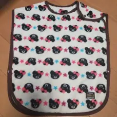 ミキハウス ダブルビー クマ柄フリースベビースリーパー