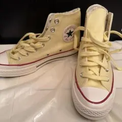 韓国 CONVERSE ALL STAR イエロー ハイカット
