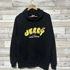 トムとジェリー ジェリー Loves Cheese パーカー
