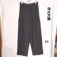 伊太利屋 la moda goji レディース2タックパンツ サイズ11